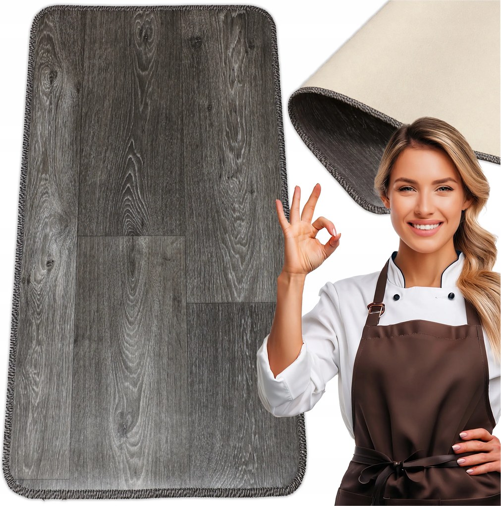 Futószőnyeg Konyhai Csúszásgátló Pvc Vinil Konyhai Szőnyeg 60 x 200 cm