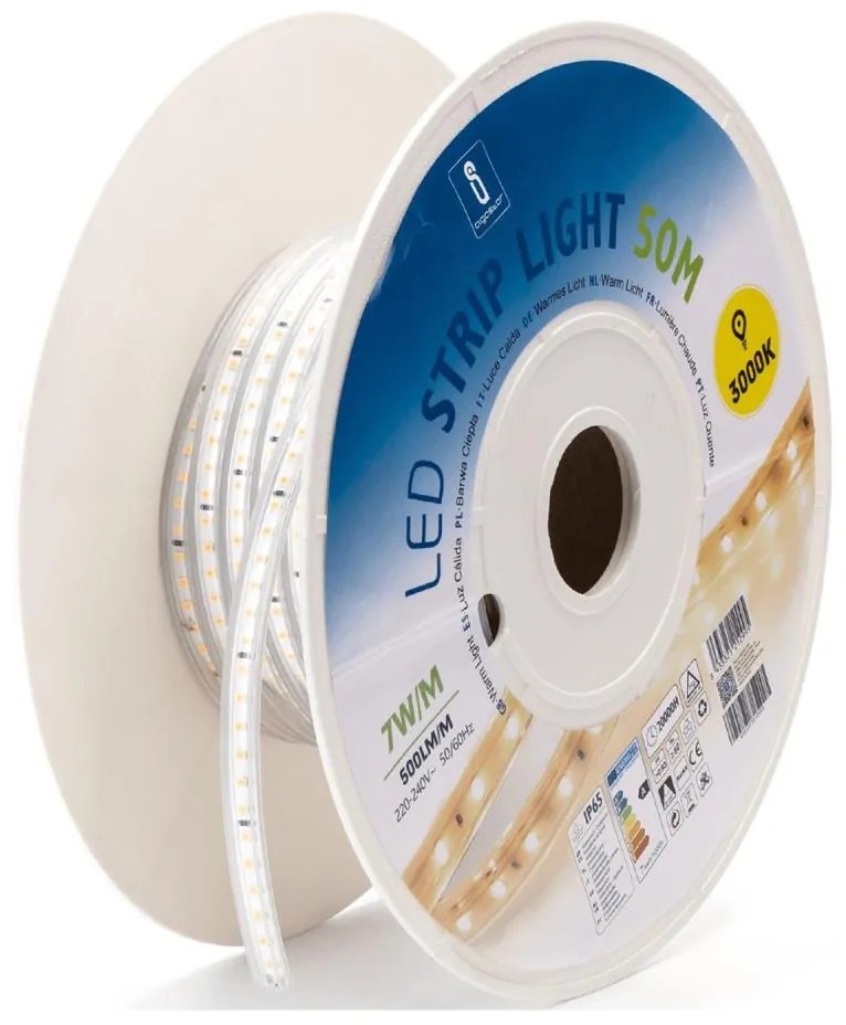 Aigostar B.V. Aigostar - LED szalag LED/350W/230V 50m 3000K IP65 AI1767