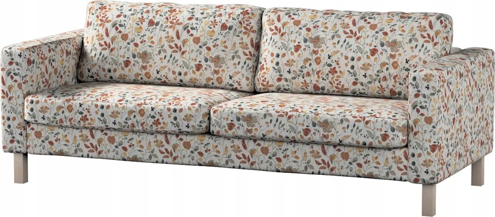 Karlstad 3 személyes kinyitható kanapé huzat Ikea sárga