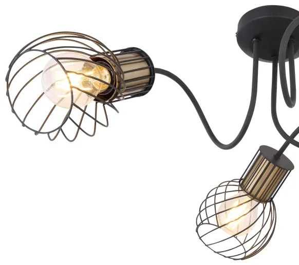 Globo 54013-3 - Csillár ARGUSTO 3xE27/40W/230V