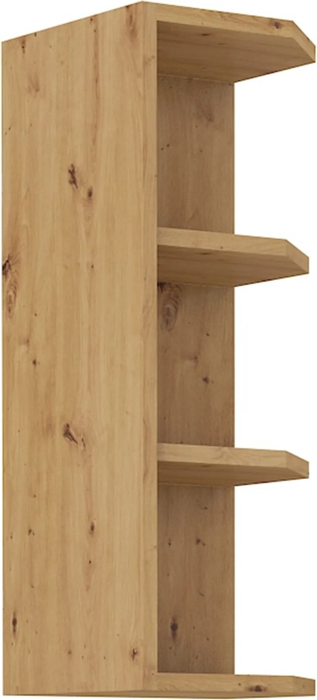 Felső polcos szekrény, artisan tölgy, LULA 30 G-72 ZAK