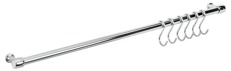 Krómozott acél konyhai függőrúd Lonardo – Metaltex