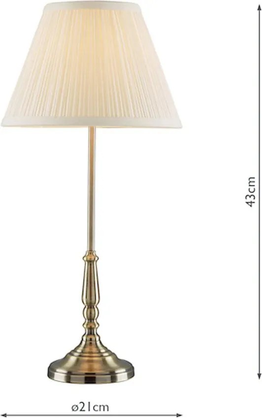 Laura Ashley Elliot 3406958-Q Asztali lámpa 1x40W/E14 IP20