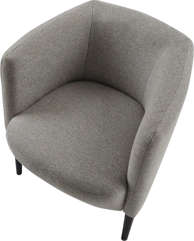 Fotel, világosszürke/fekete, ALIEN