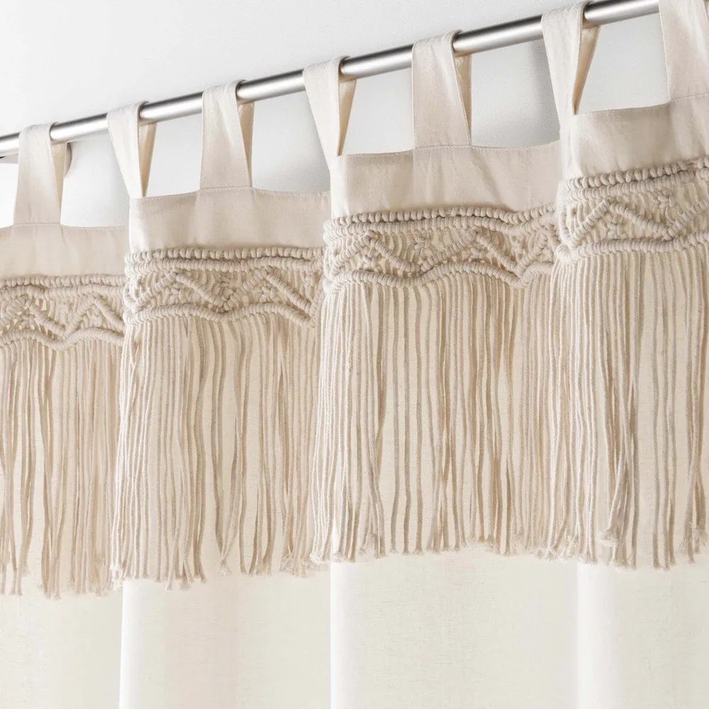 Bézs függöny 140x240 cm Samaya – douceur d'intérieur