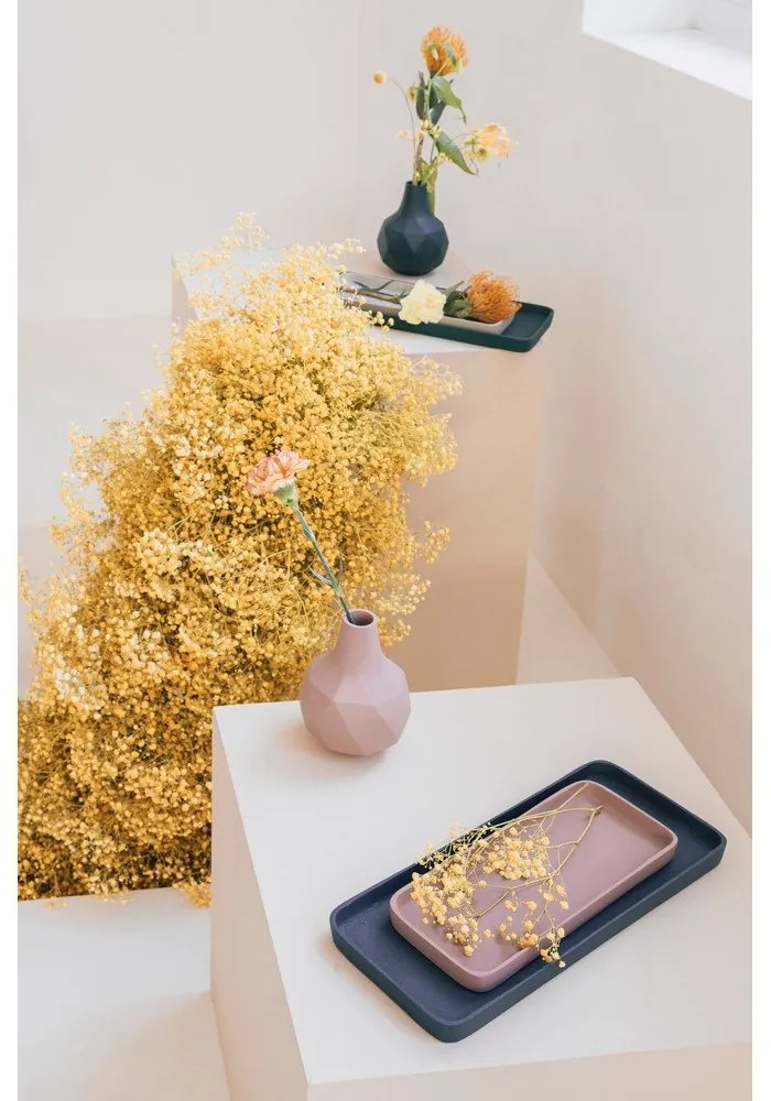 Fém dekoratív tálca szett 2 db-os 15,5x39,5 cm Rebel – Zuiver