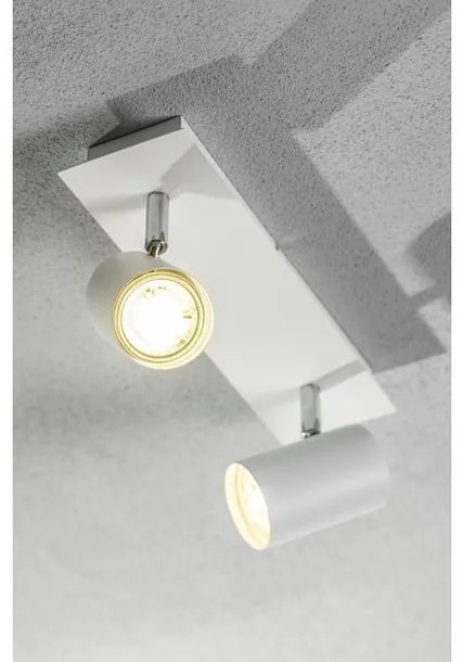 Lámpa Mennyezeti lámpatest VENETO, IP20, max. 20W, 2 x GU10, kör, fehér