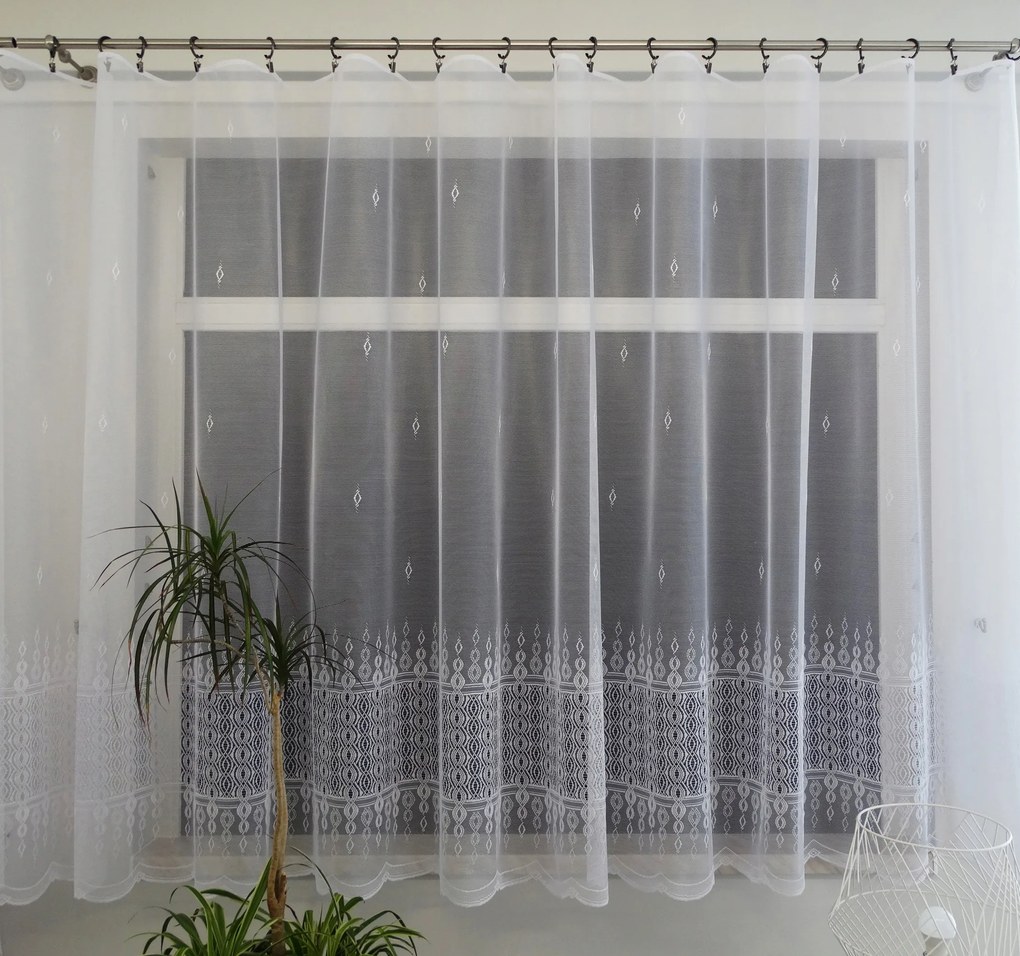 Mg Függöny 35085 Fehér 200x160 kész Bt lengyel M