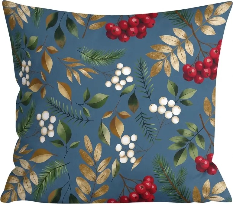 Flanel párnahuzat ROWANBERRY 45x45 cm, színes