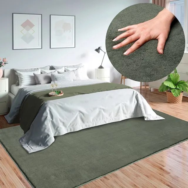 Royal Plüss Luxary Szőnyeg 252 Dark Green (Zöld) 160x220cm