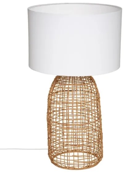 Atmosphera - Asztali lámpa KARLA 1xE27/25W/230V rattan