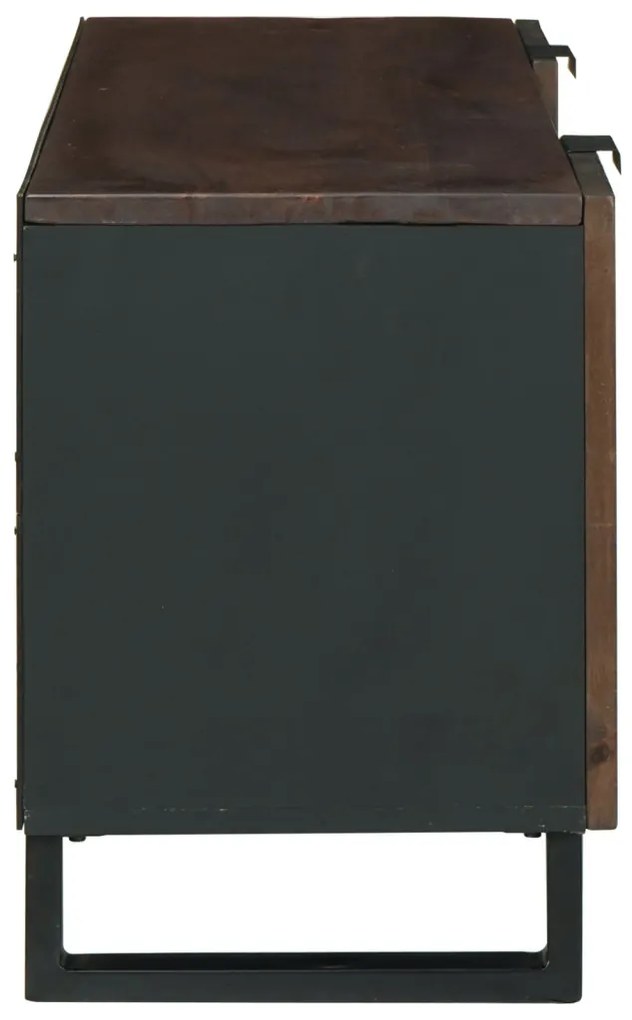 TV szekrény - 105 x 33.5 x 46 cm, tömör mangófából.