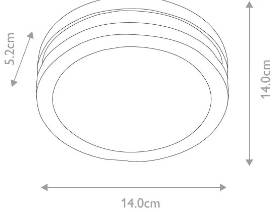 Elstead ANO-1W - LED kültéri fali lámpa ANO 1xGX53/9W/230V IP54