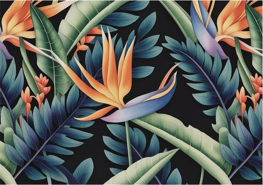 Dekoratív Fotótapéta Hálószoba Paradicsom motívum 208x146 Ragasztó