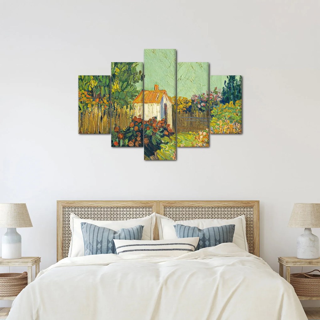 Kép - Imitator of Vincent van Gogh, Landscape, reprodukciók (150x105 cm)