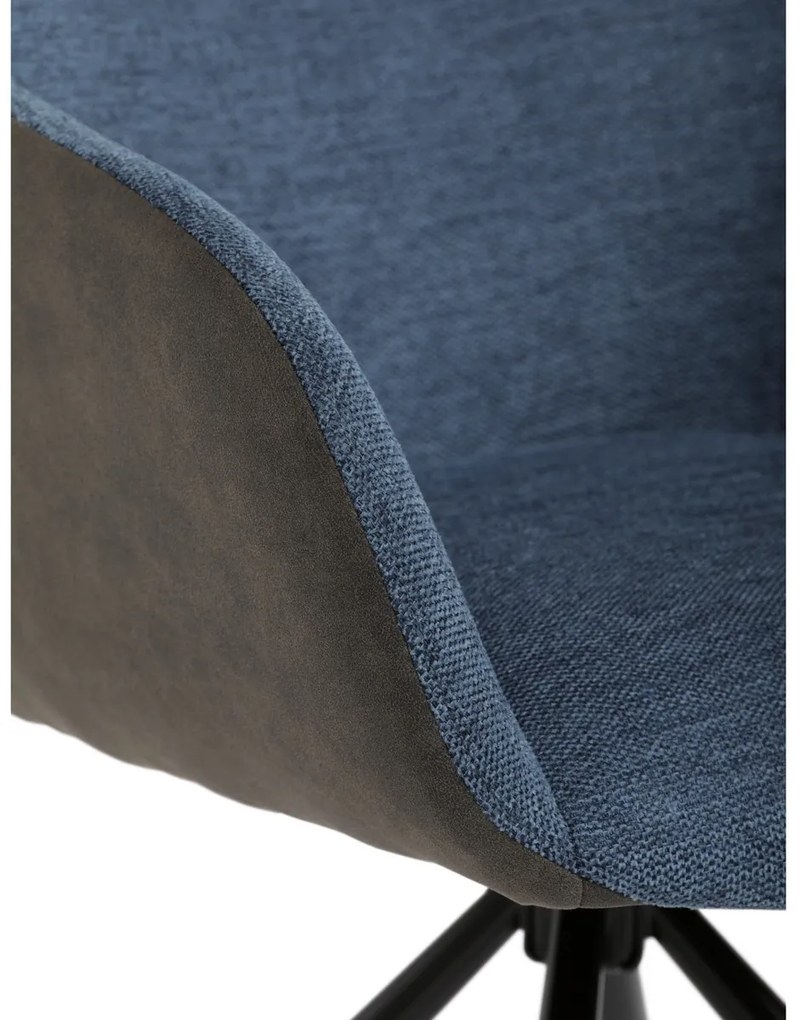 Étkezőszék-készlet visszahúzható mechanizmussalDCH-Y1143 BLUE2, 2 db