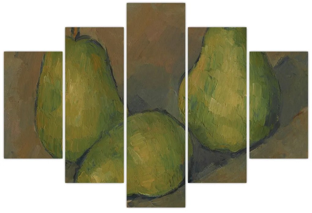 Kép - Paul Cézanne, Three Pears, reprodukciók (150x105 cm)