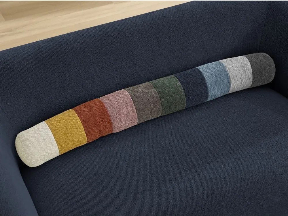 Sötétkék zsenília kanapé 160 cm Celine – Bobochic Paris