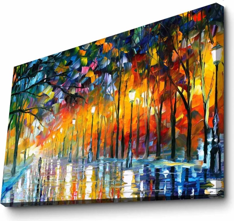 70100FAMOUSART-026 Leonid Afremov velúr vászonkép, 70 x 100 cm