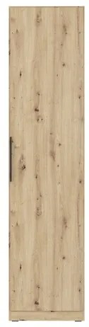 MARO gardróbszekrény 51x213 cm artisan tölgy