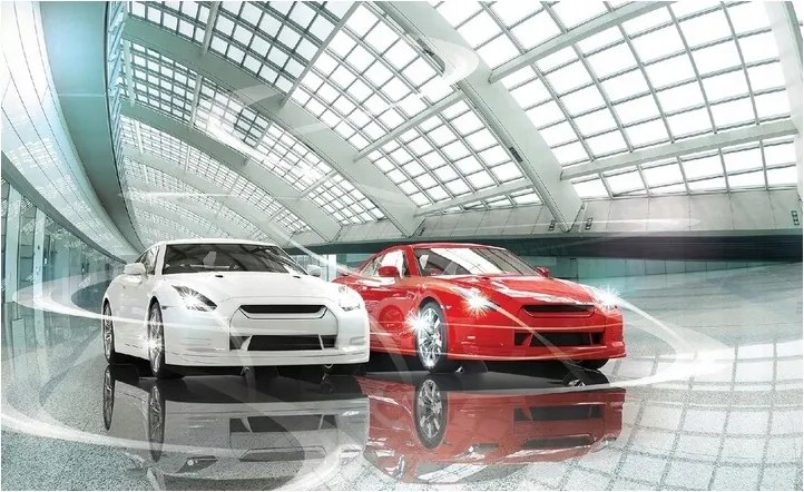 Fotótapéta Autó Sportautó Fiú Ifjúsági Tapéta 254x184