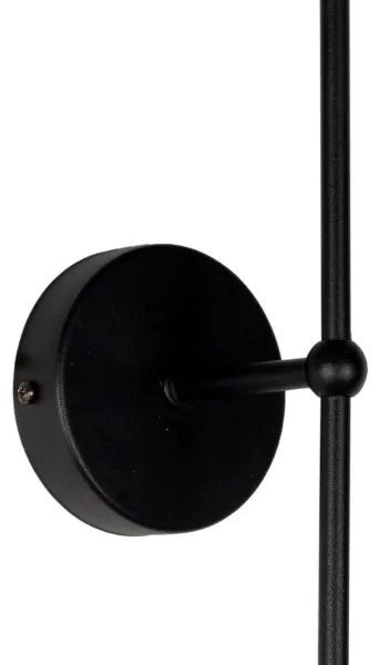 Fali lámpa MADELA 1xE14/40W/230V fehér/fekete