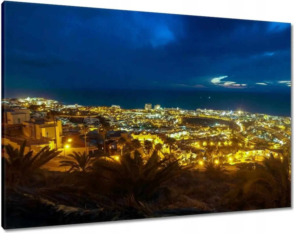 Festmények 100x70 Éjszakai tájkép