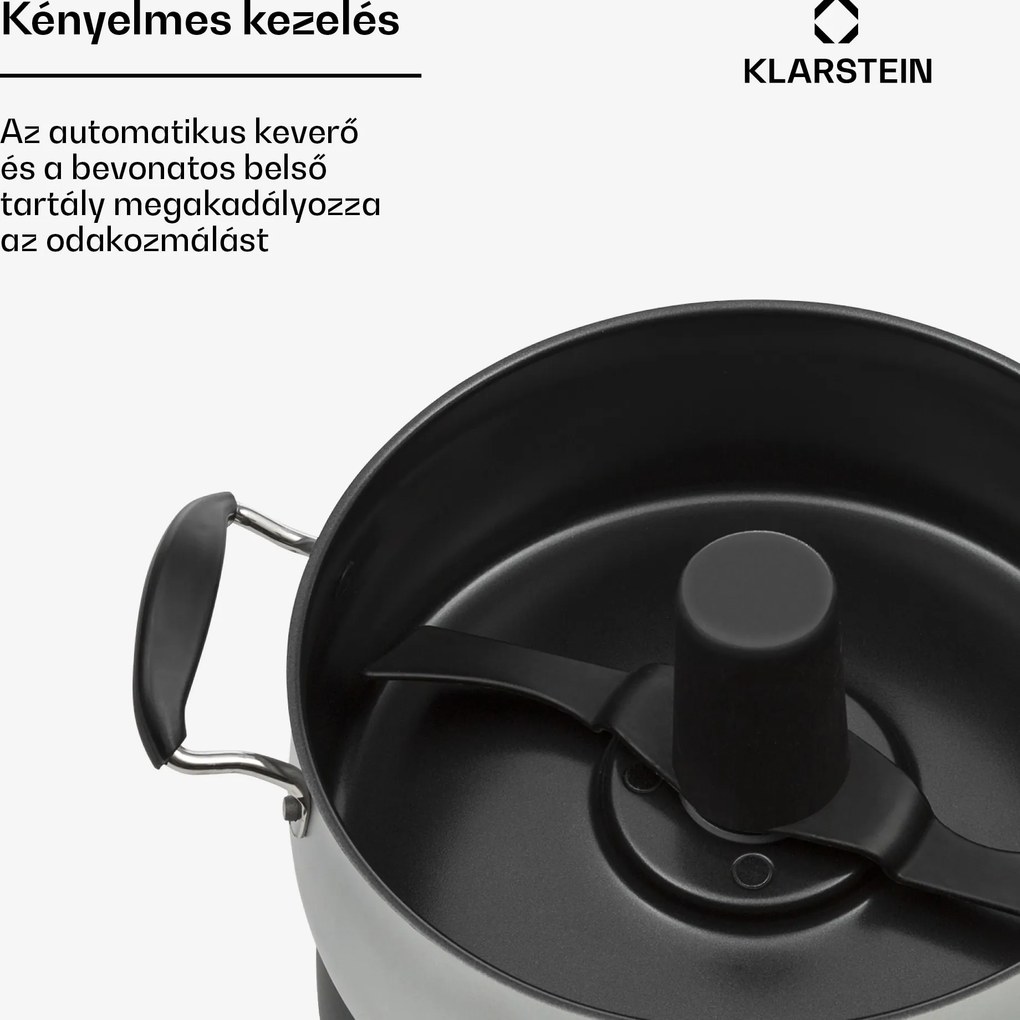 Klarstein Jam Session, lekvárfőző üst, 1000 W, 2 automatikus program