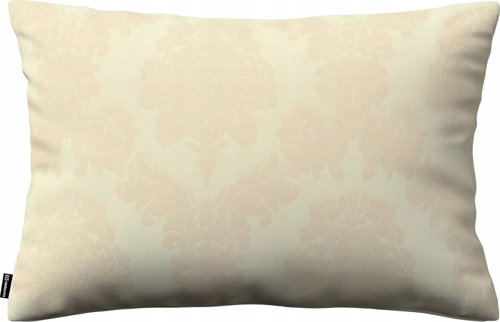 Párnahuzat 47x28 akantusz levelek ekrü háttérrel