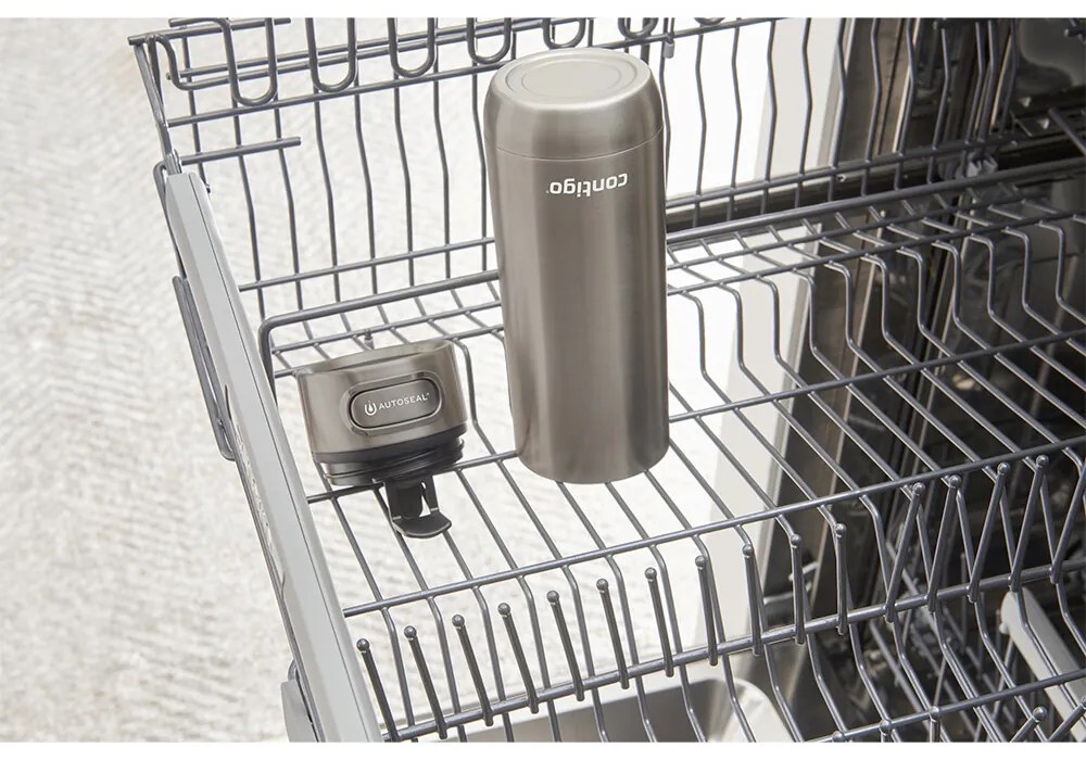 Contigo Luxe 470 ml rozgondos acél termosz, 470 ml