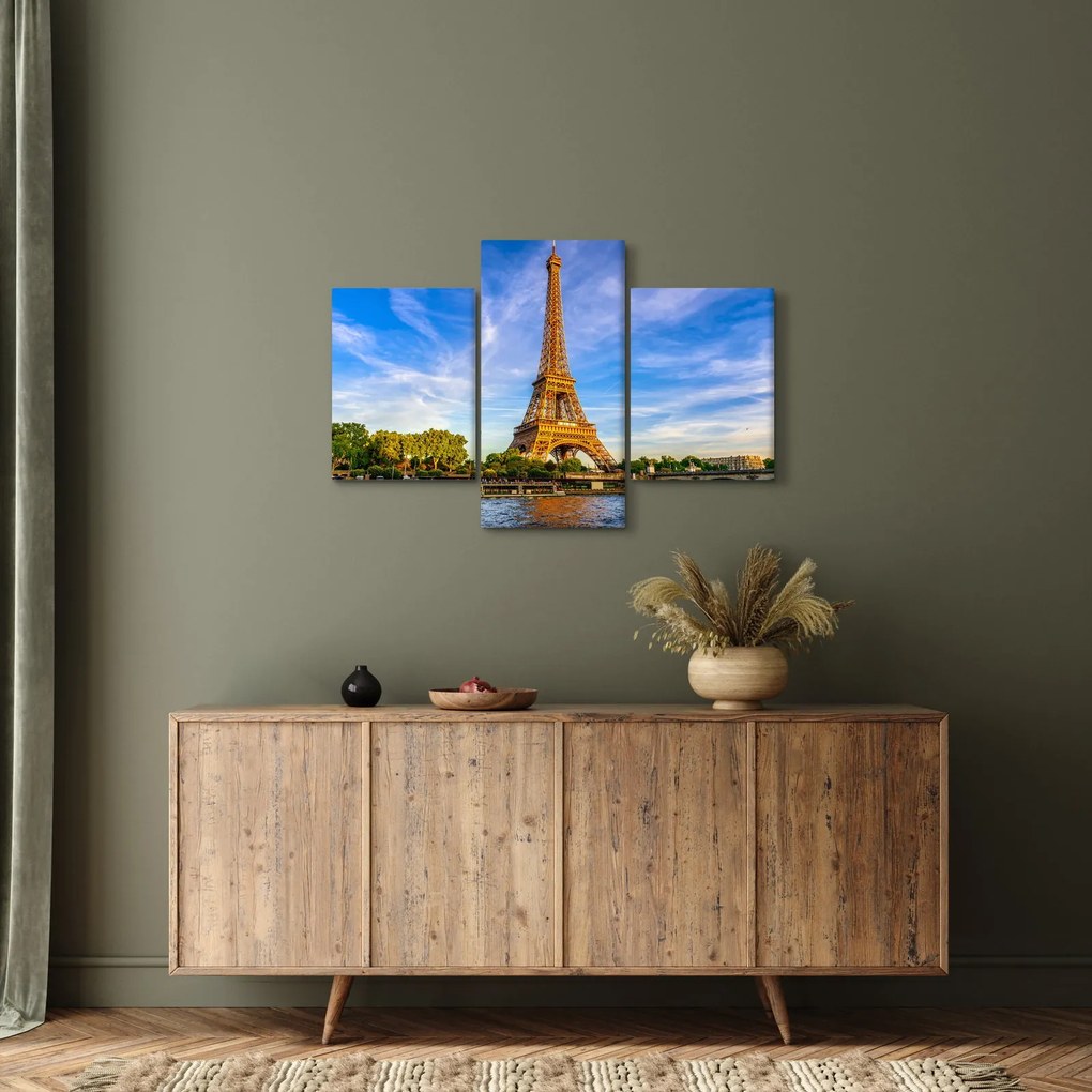 Kép - Eiffel-torony (90x60 cm)