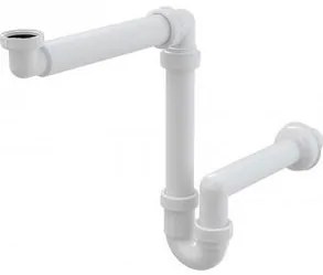 ALCAPLAST Helytakarékos mosdószifon hollandi anyával 5/4 "A434