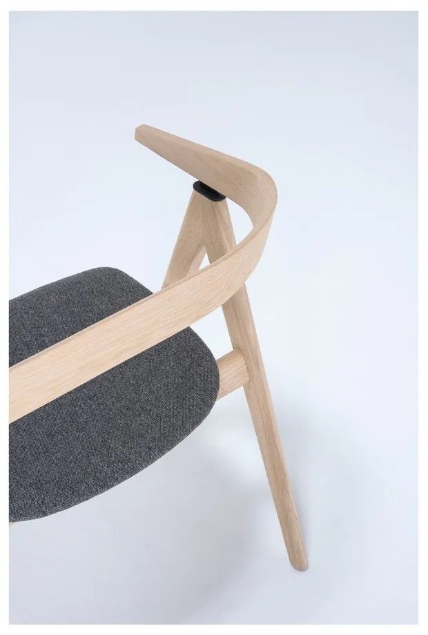 Ava tölgyfa pad szürke ülőkével - Gazzda