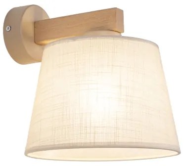 BRILAGI - LED fali lámpa LATTE SABIA 1xE27/15W/230V fenyő/bézs