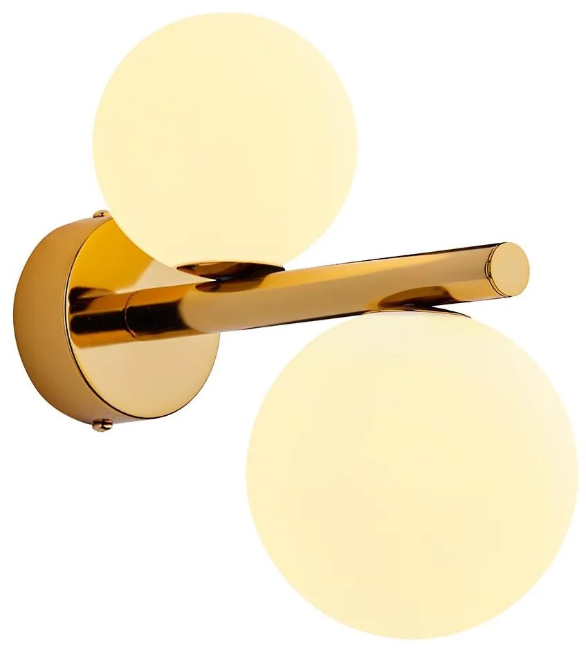 Jupiter 1923 - Fali lámpa TAIDA 2xG9/40W/230V sárgaréz