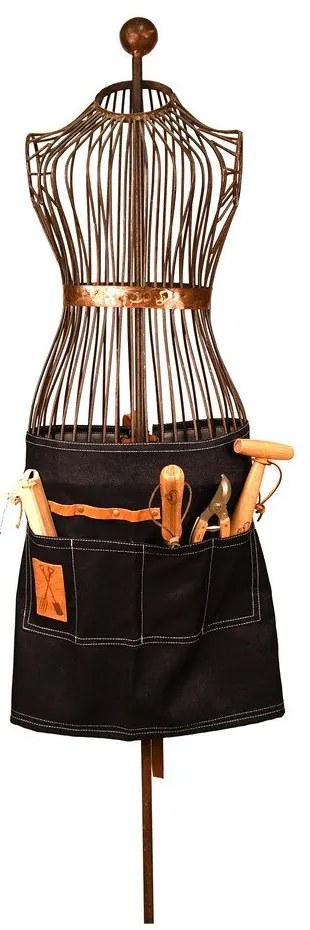 Denim kerti szerszám tartó derék kötény - Esschert Design