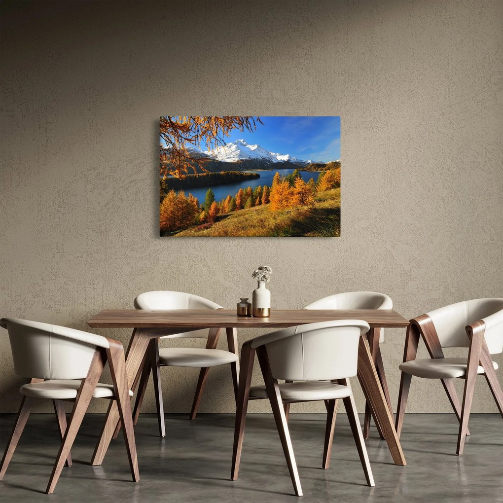 Kép - Ősz az Alpokban (90x60 cm)
