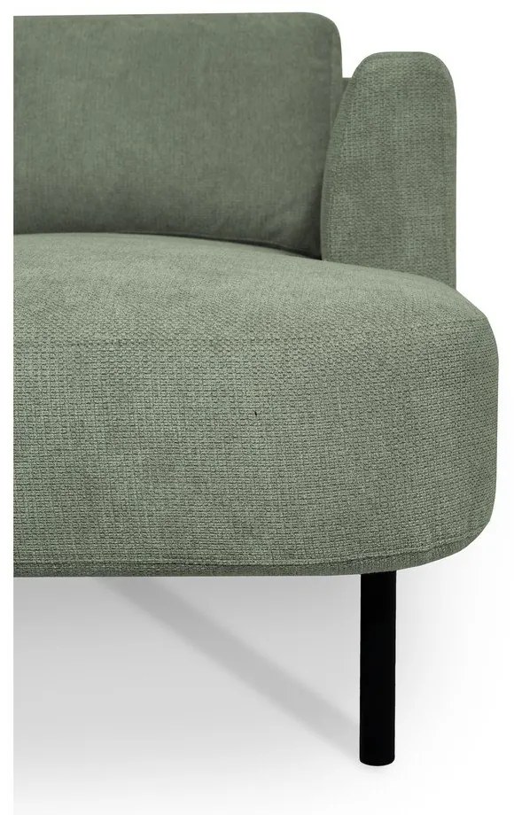 Zöld sarokkanapé (bal oldali-U alakú) Hero – Scandic