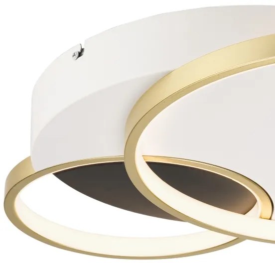 Dimmelhető mennyezeti lámpa BENITO LED/31W/230V 3000-6500K fehér/arany