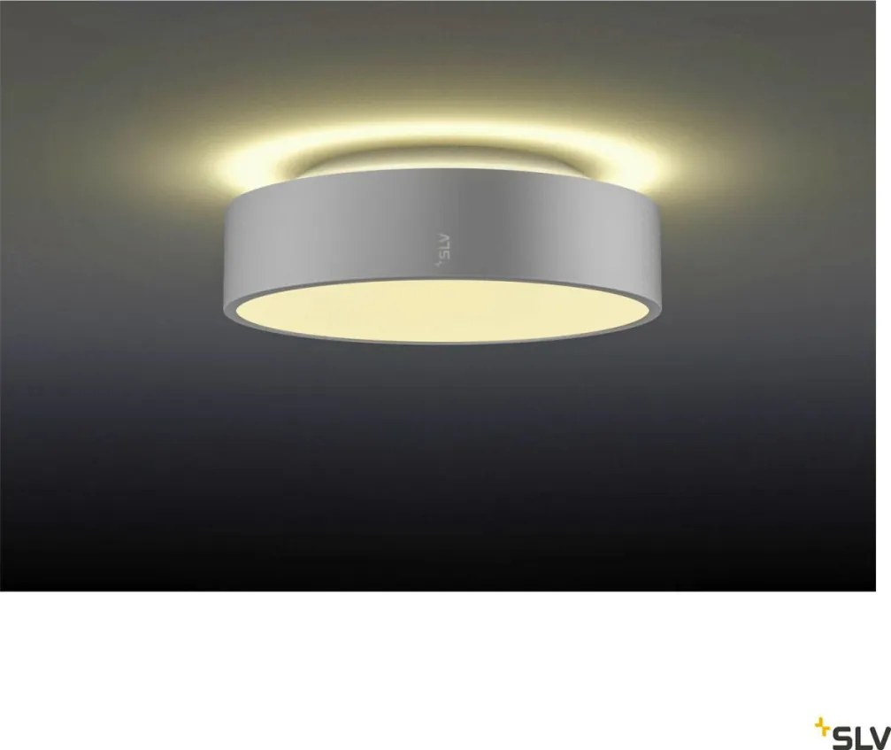 SLV 1007318 MEDO Modern Kültéri Mennyezeti Lámpa Szürke LED IP50