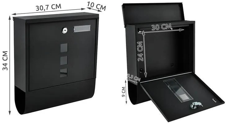 Mailbox - black