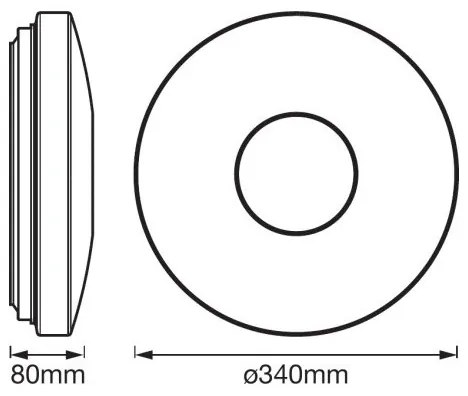 Ledvance - LED RGB Dimmelhető mennyezeti lámpa SMART + KITE LED/18W/230V Wi-Fi
