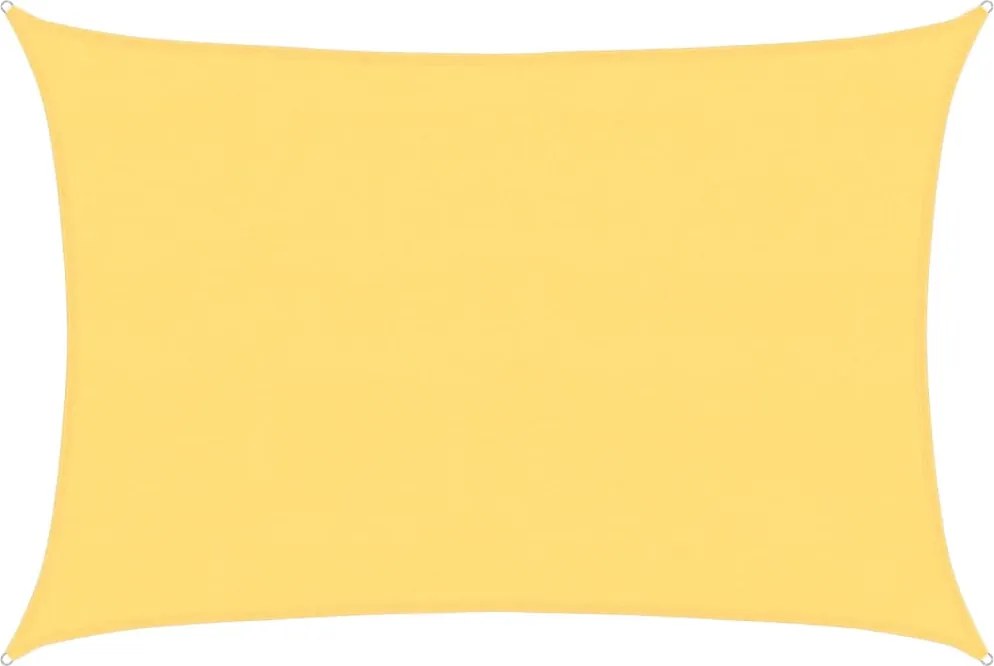 vidaXL bézs HDPE napvitorla 160 g/m² 4 x 5 m