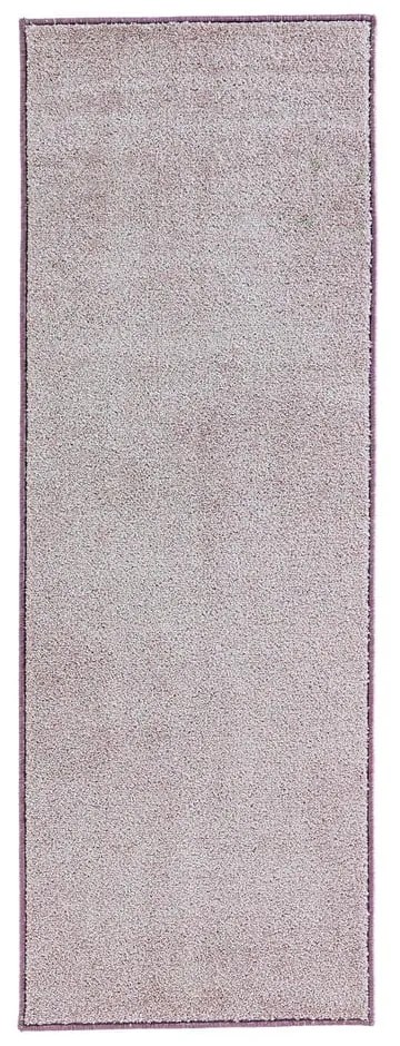 Pure rózsaszín futószőnyeg, 80 x 400 cm - Hanse Home