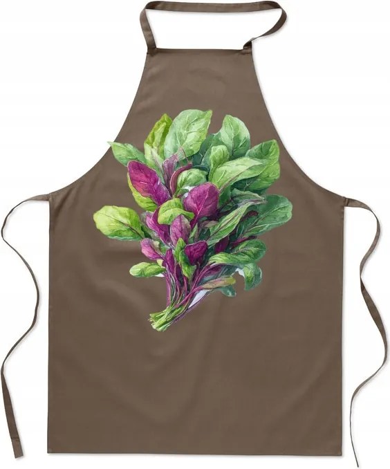 Konyhai kötény Spenót Piros Divatos Nyomtatás Ajándék