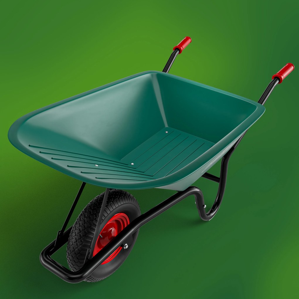 Gardebruk® Kerti talicska 100 l - zöld