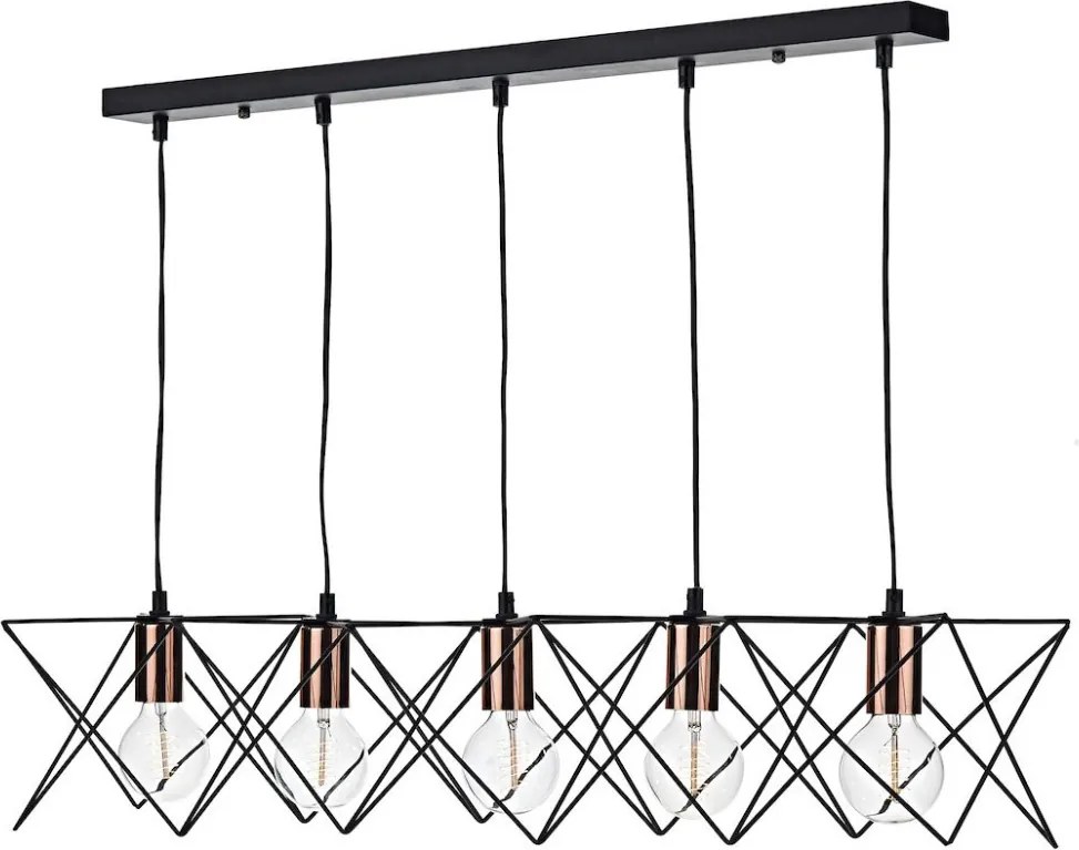 Dar Lighting MIDI MID0522 Függőlámpa 5x40W/E27
