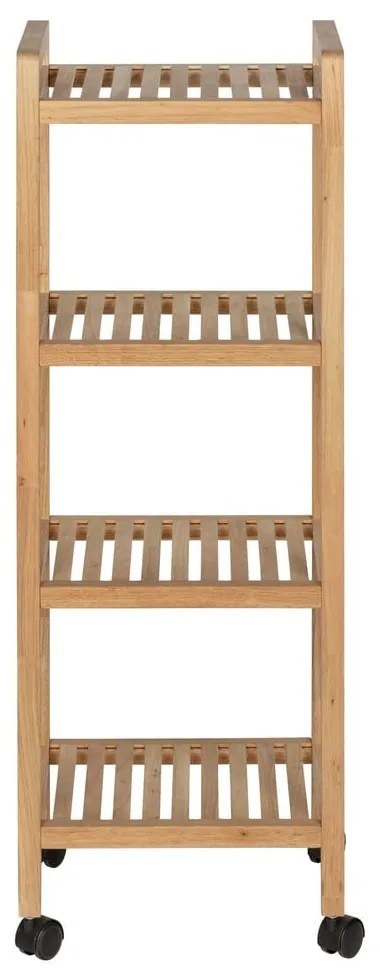 Natúr színű diófa fürdőszobai polcos állvány 35x97 cm Norway – Wenko
