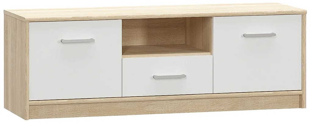 TEYO 2D1S TV-állvány, fehér