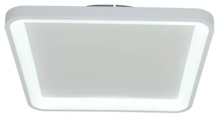 Brilagi - Dimmelhető LED mennyezeti lámpatest FALCON SLIM LED/50W/230V 50x50 cm fehér +távirányító